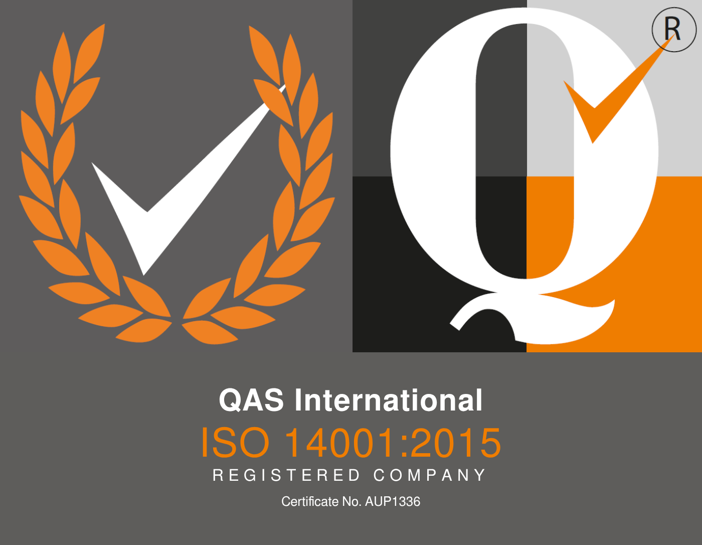 ISO 14001:2015 QAS International Registered Company